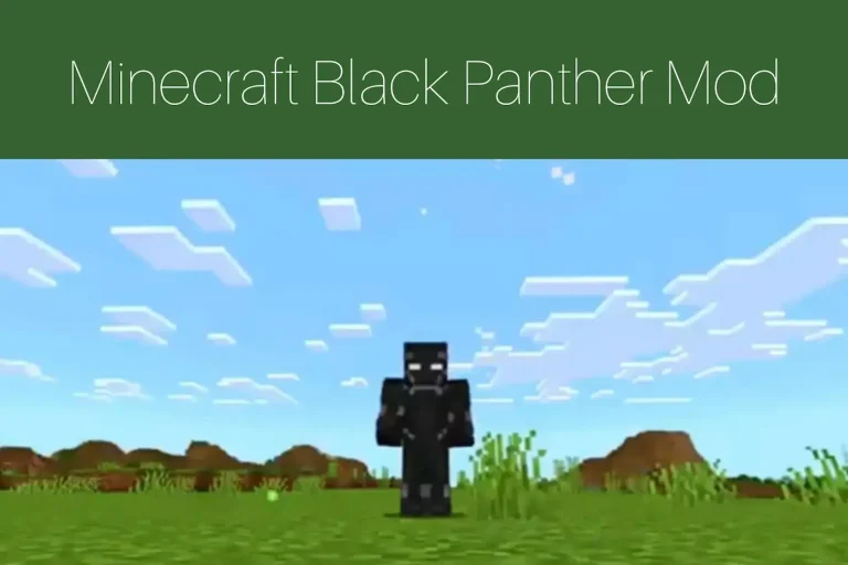 Minecraft Black Panther Mod