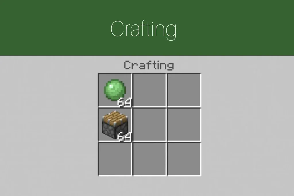 Crafting a Sticky Piston