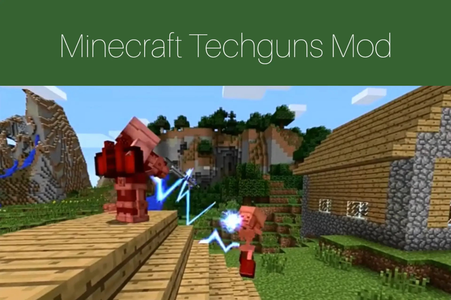 Minecraft Techguns Mod 