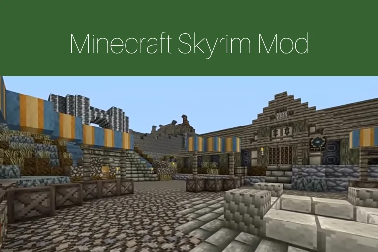 Minecraft Skyrim Mod