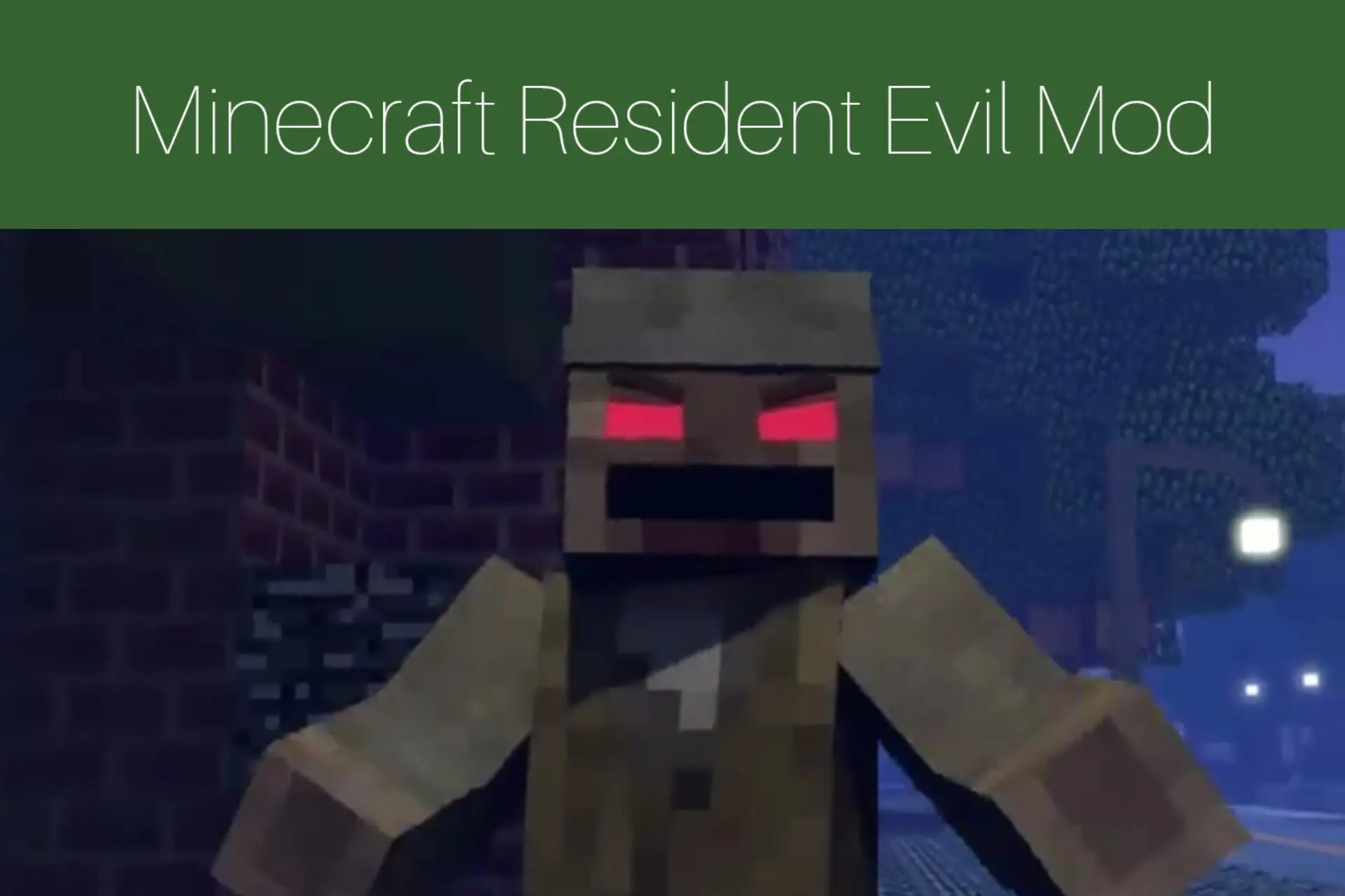 Minecraft Resident Evil Mod